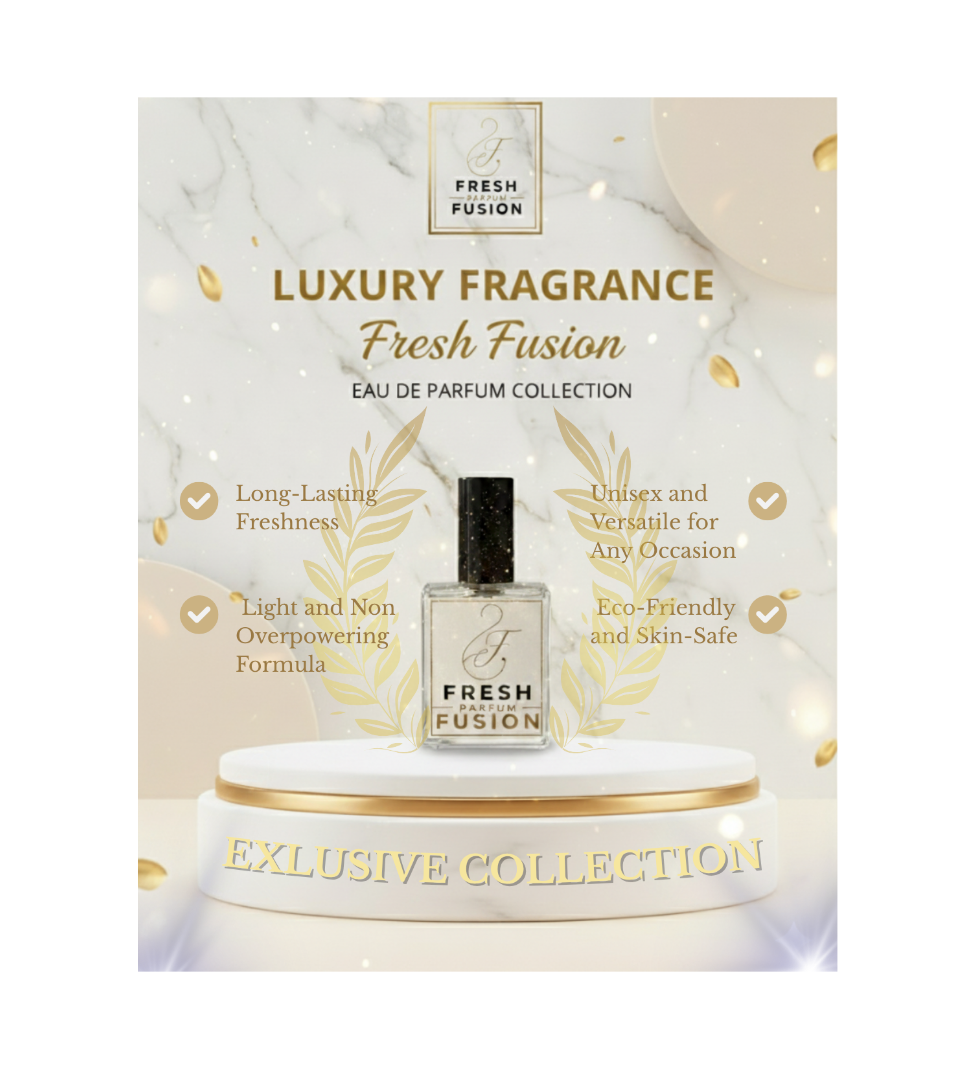 FRESH FUSION Girl Parfum Wanita - Wangi Nggak Pasaran, Elegan dan Soft tahan lama segar dan lembut